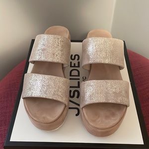 J slide slip on wedge
